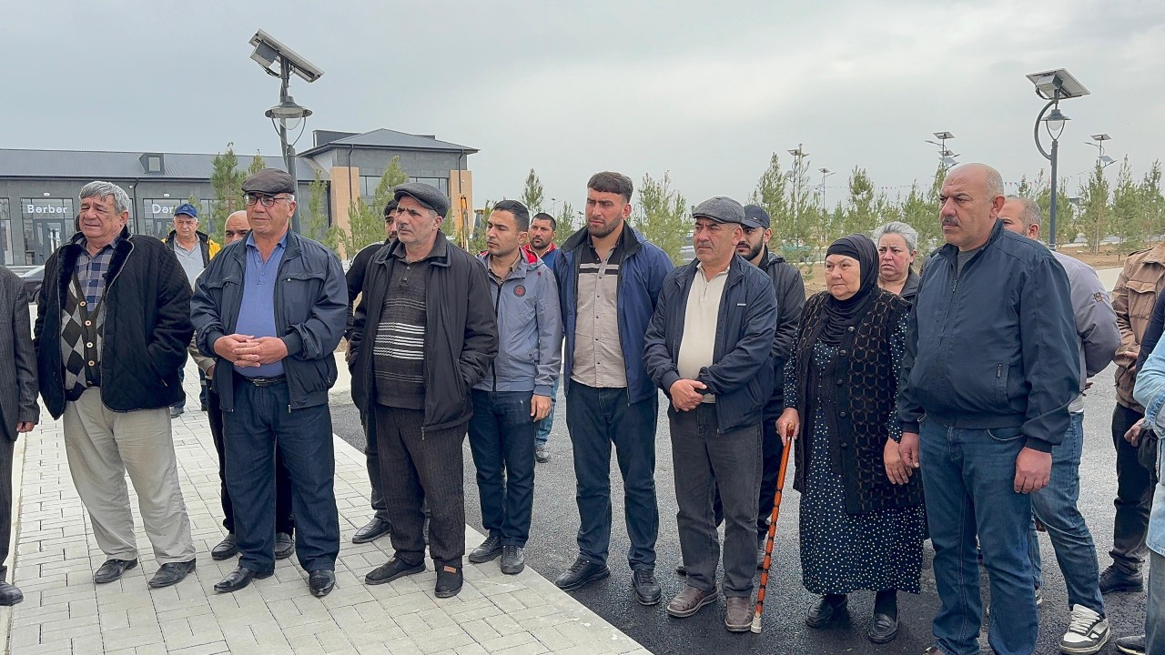 Köç karvanı Sarıcalı kəndinə çatıb - FOTOLAR (YENİLƏNİB)